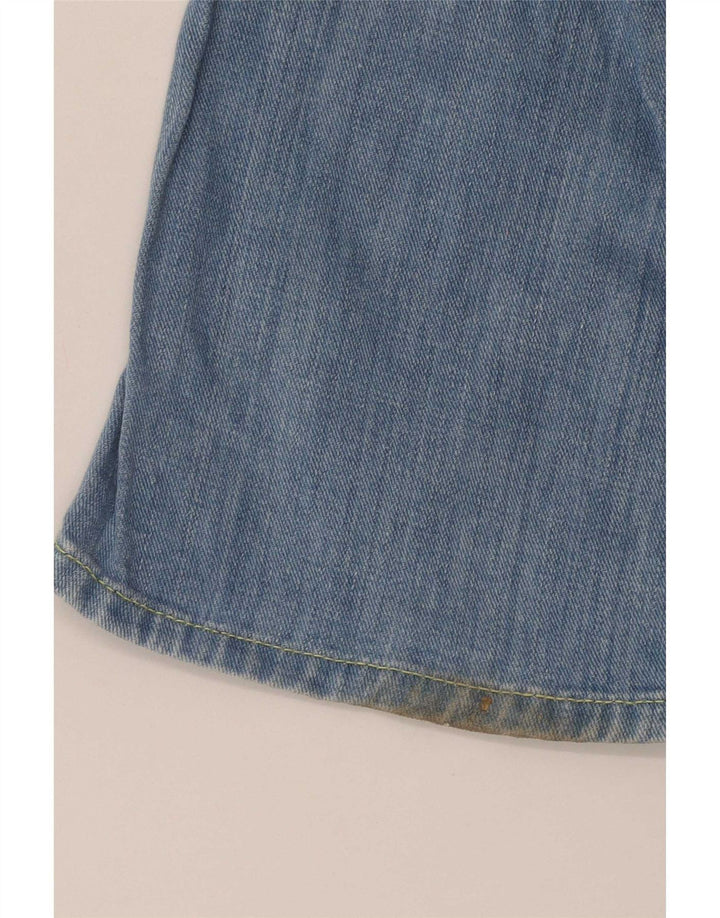 PEPE Jeans Damen Schlagjeans W26 L30 Blaue Baumwolle