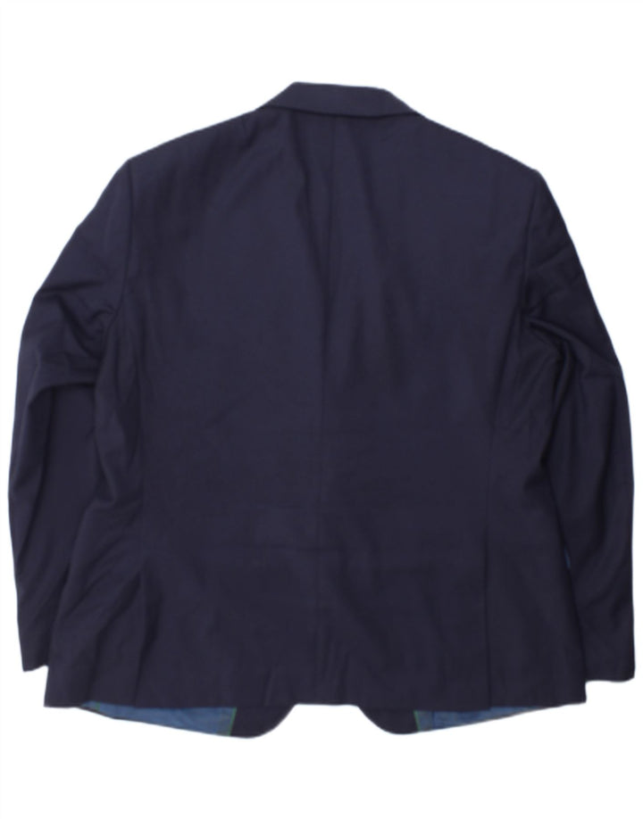 Marks & Spencer Herren-Blazer mit 2 Knöpfen, reguläre Passform, UK 44, XL, Marineblau