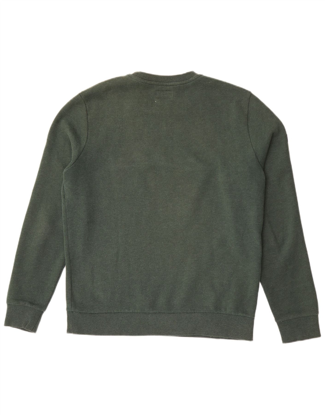 Superdry Herren Grafik-Sweatshirt-Pullover, große grüne Baumwolle