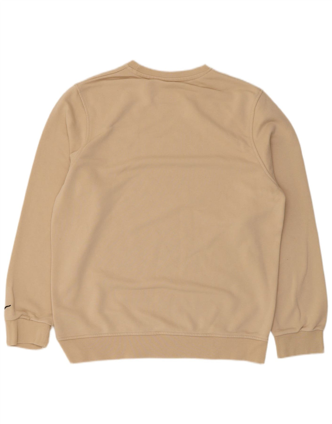 Nike Damen Sweatshirt Pullover UK 20 2XL Beige Baumwolle