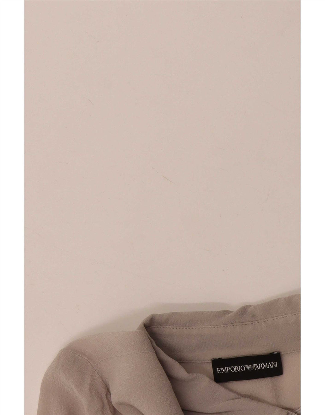 Emporio Armani Damen Hemd UK 10 Small Grau