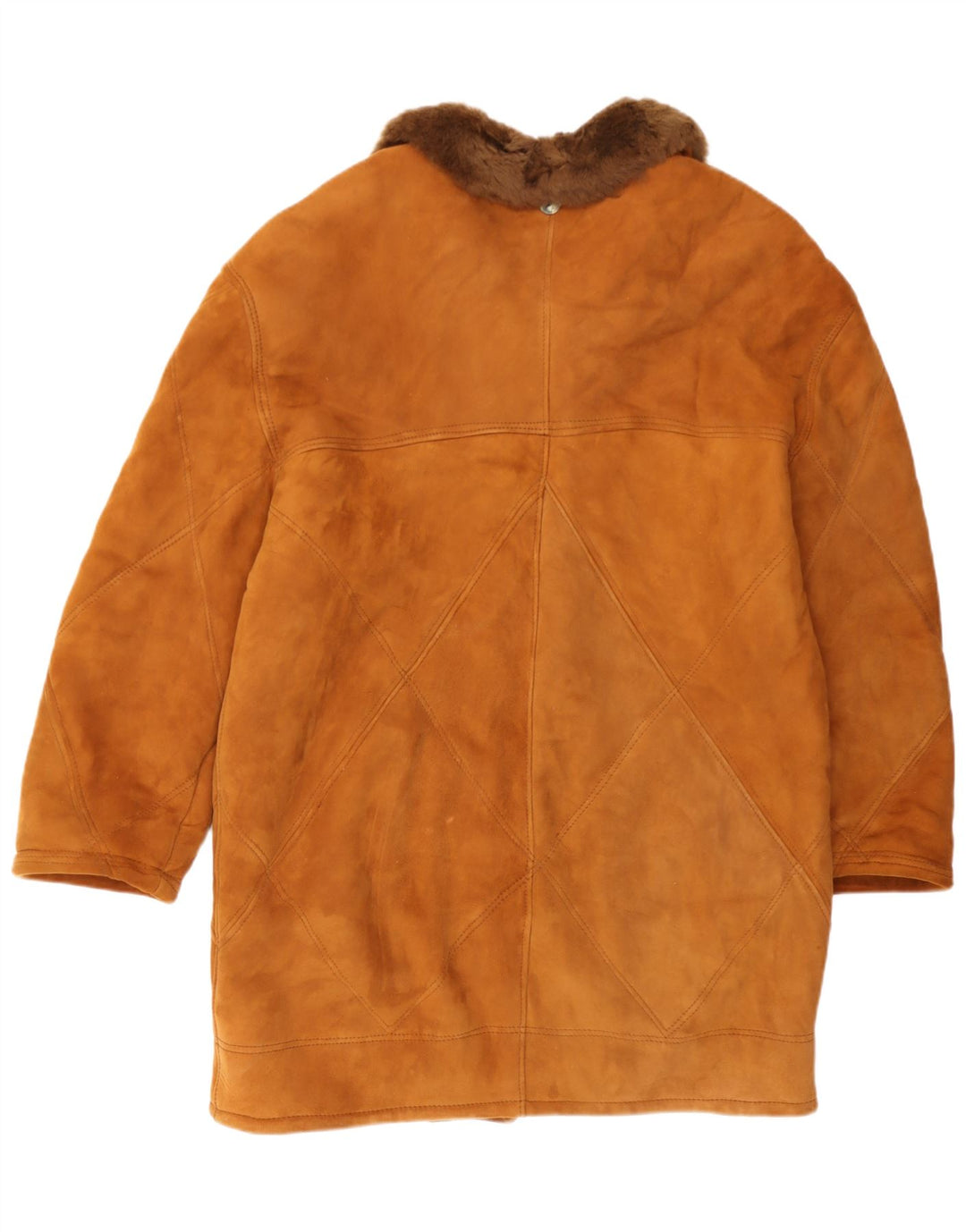Marpel Herren Shearling Jacke UK 36 Small Brown Shearling