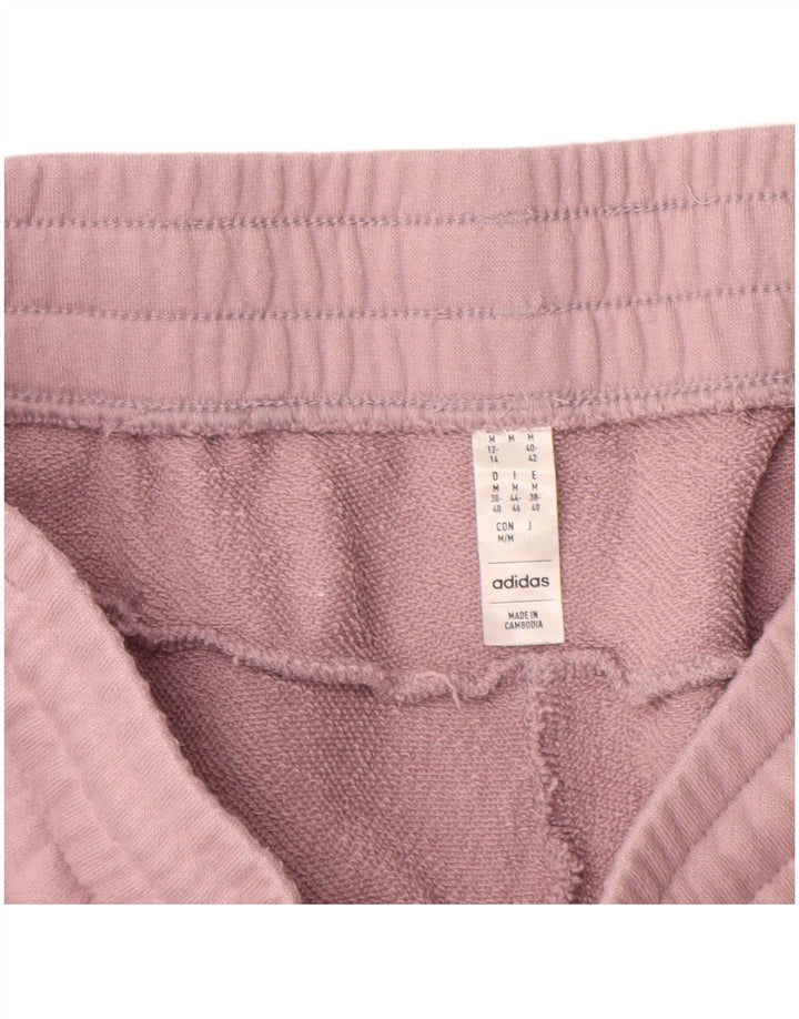 ADIDAS Damen Graphic Full Trainingsanzug UK 12/14 Mittellila Baumwolle