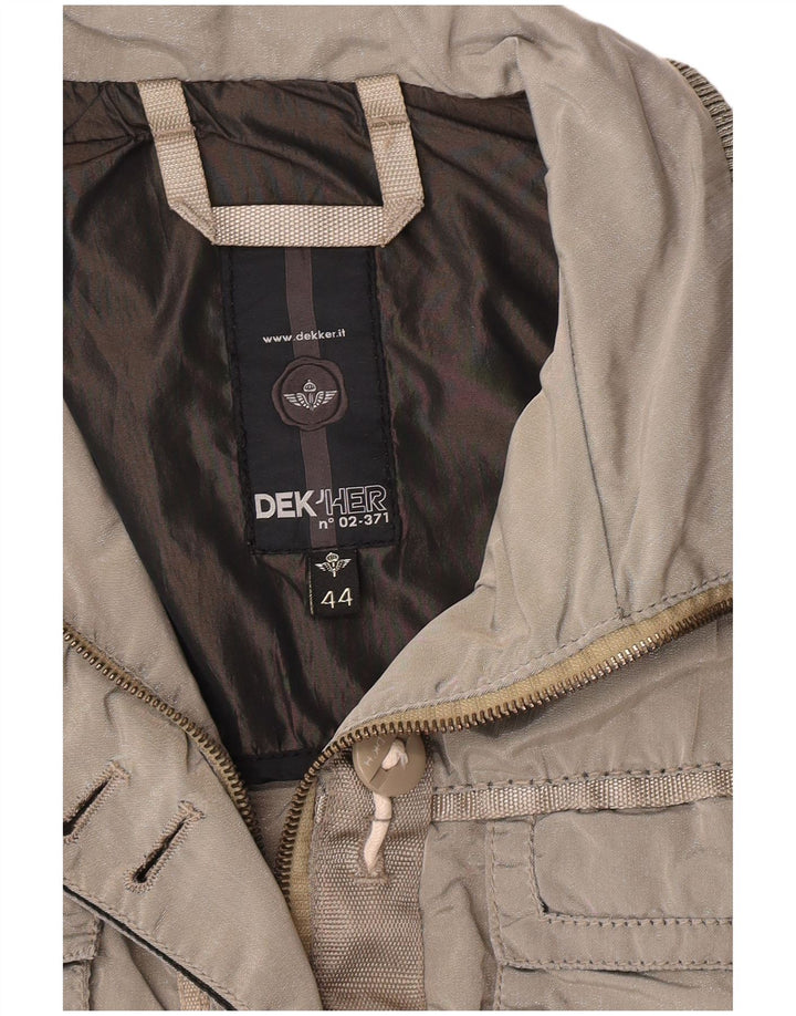 Dekker Damen Utility-Jacke IT 44 Mittelgrau