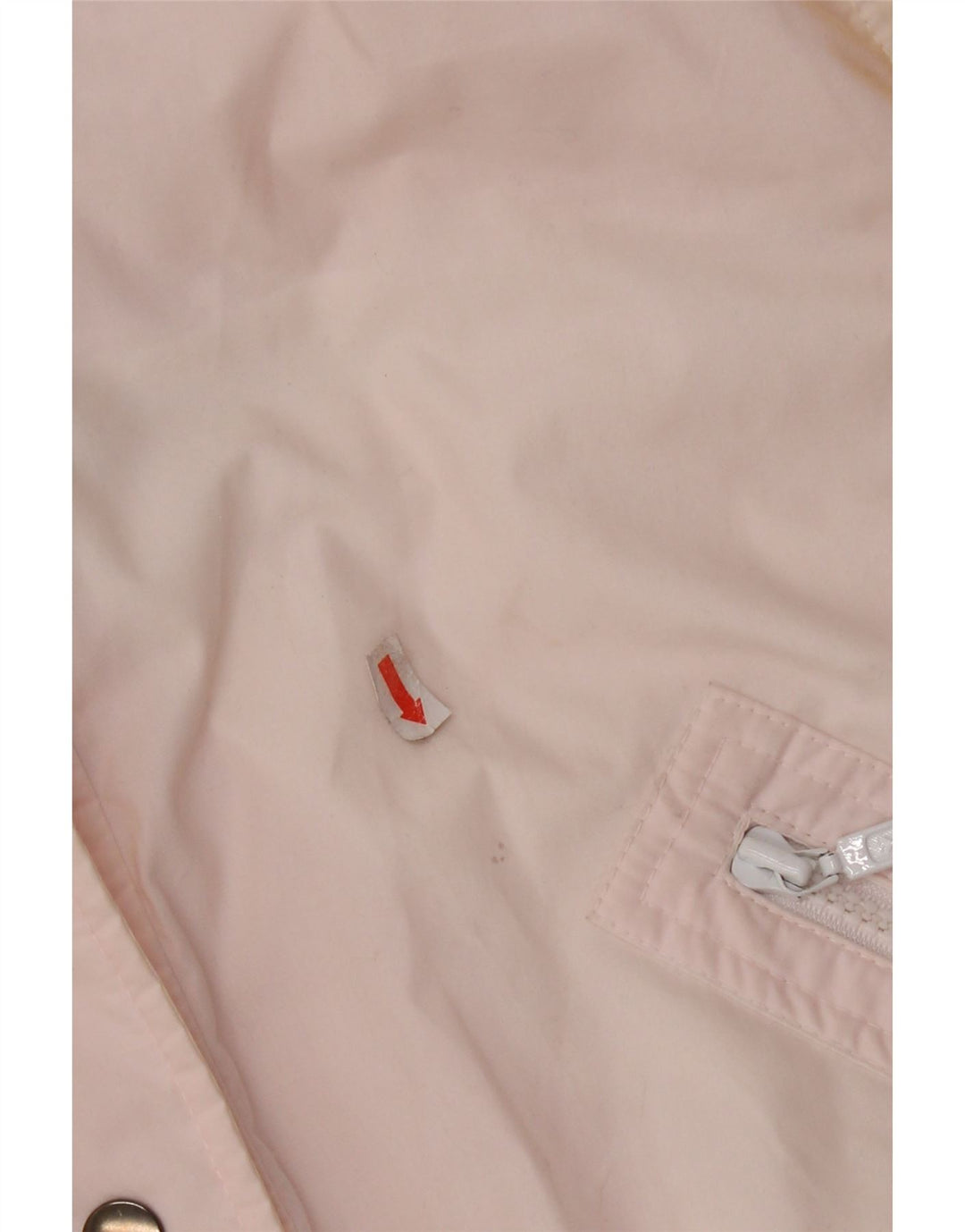 Rodeo Damen Übergroße wattierte Jacke US 12 Large Pink Colourblock Polyester