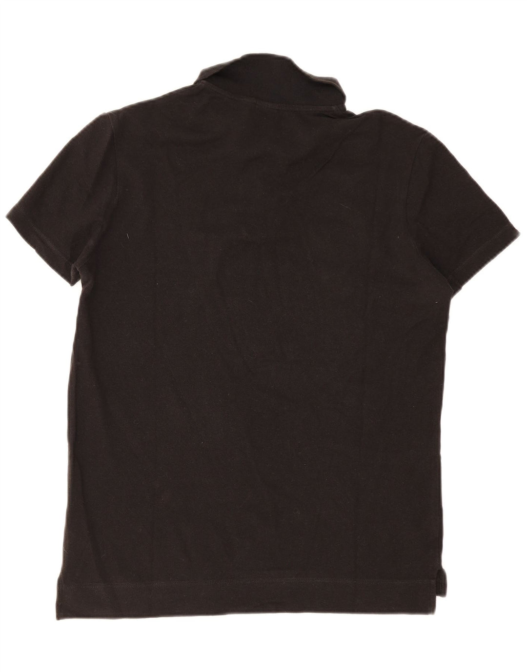 Calvin Klein Herren Poloshirt IT 48 Mittelschwarze Baumwolle