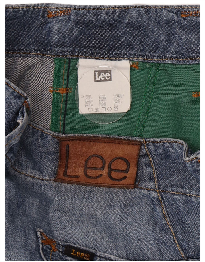 Lee Damen Key West Capri-Jeans W29 L21 Blaue Baumwolle