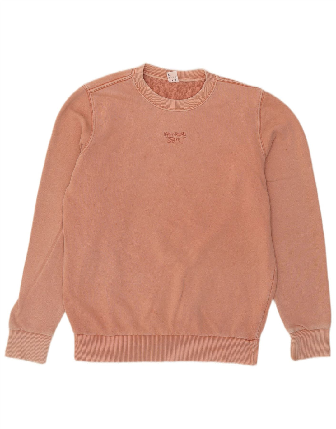 Reebok Herren Sweatshirt Pullover Small Rosa Baumwolle