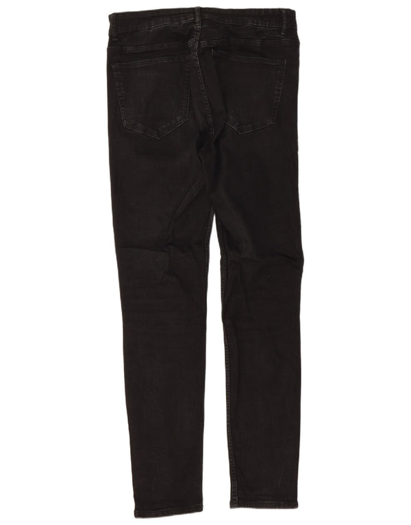 Zara Damen Skinny Jeans EU 40 Medium W30 L28 Schwarz