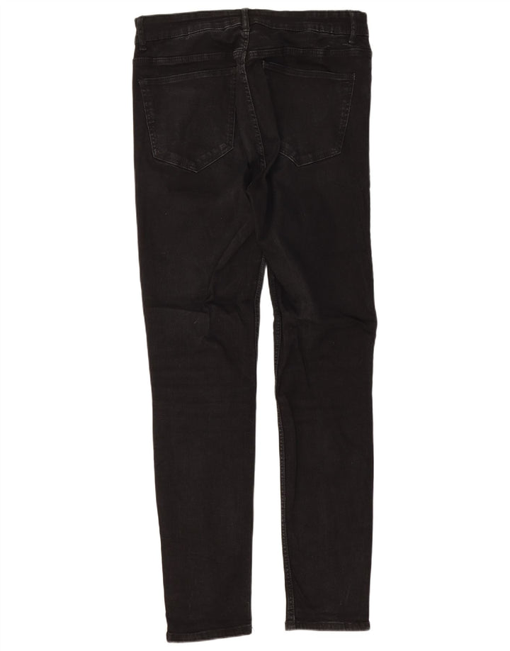 Zara Damen Skinny Jeans EU 40 Medium W30 L28 Schwarz