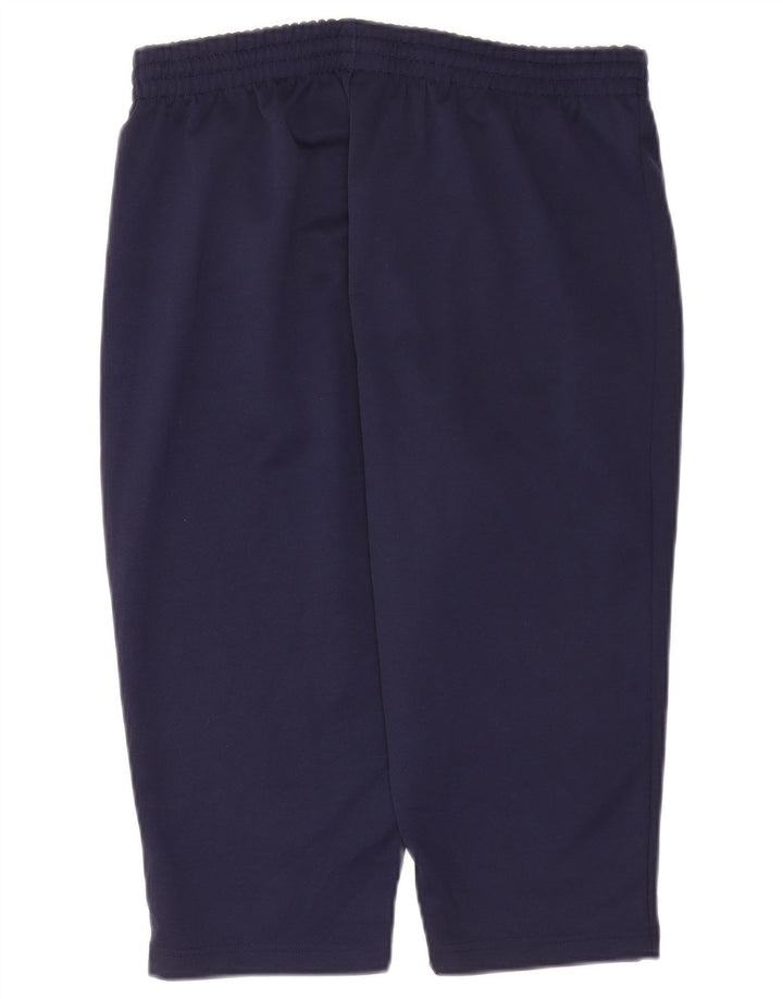 Kappa Herren-Bermuda-Sportshorts, groß, marineblaues Polyester