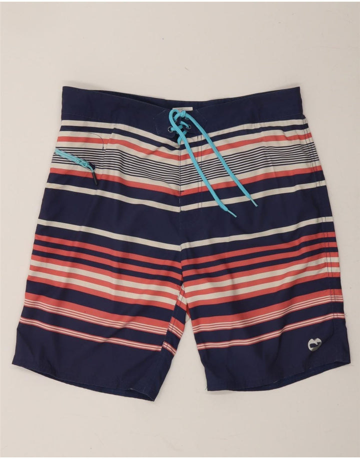 VINEYARD VINES Mens Swimming Shorts Medium  Multicoloured Striped Vintage Vineyard Vines and Second-Hand Vineyard Vines from Messina Hembry 