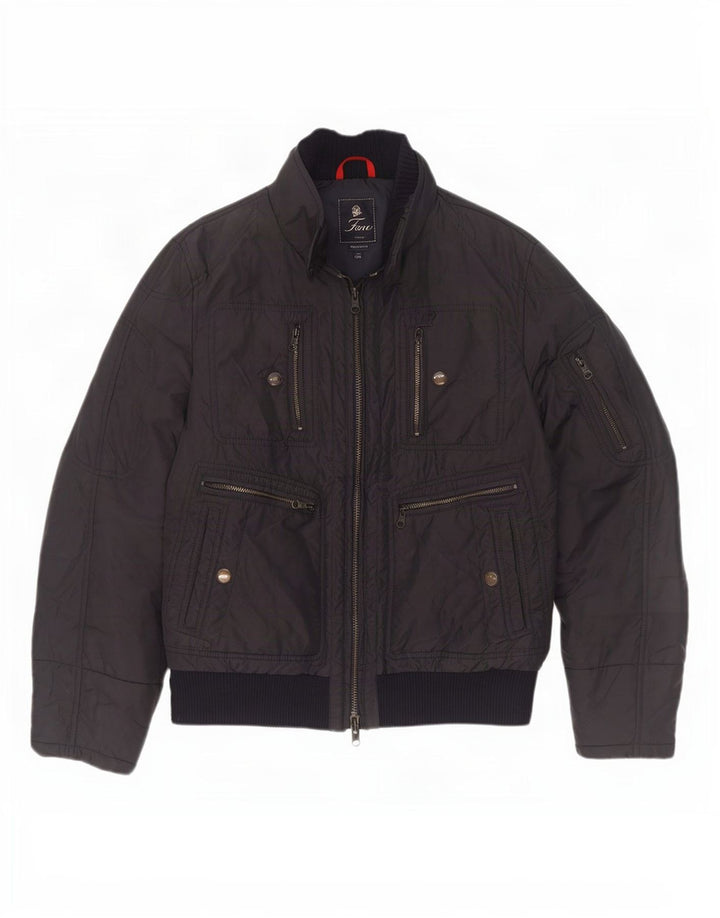 Fay Herren Bomberjacke, gepolstert, Größe 40, Marineblau