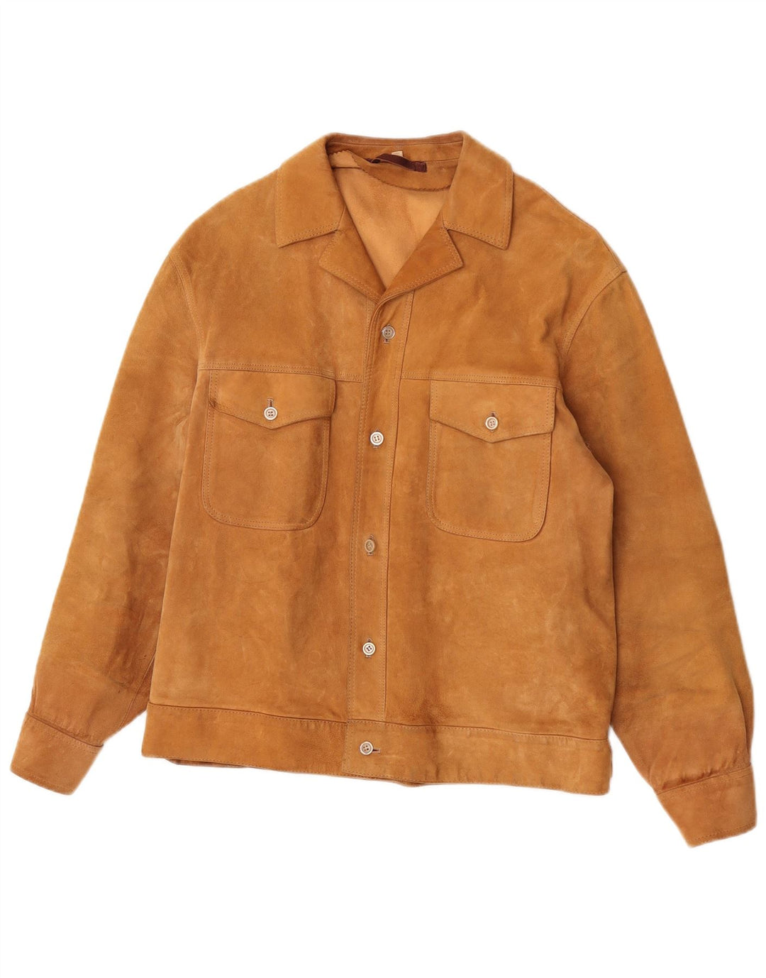 Striwa Herren Wildlederjacke EU 48 Mittelbeige