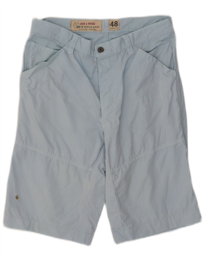 Vintage Herren Chino Shorts IT 48 Medium W30 Blau