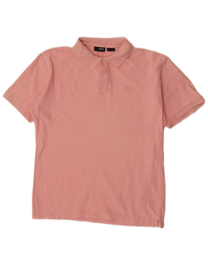 Fila Herren Poloshirt XL Rosa