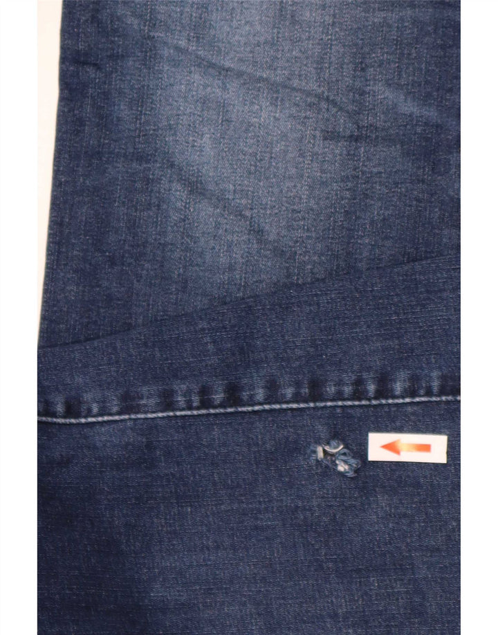 Guess Damen Sexy Straight Jeans W26 L32 Blau Polyester