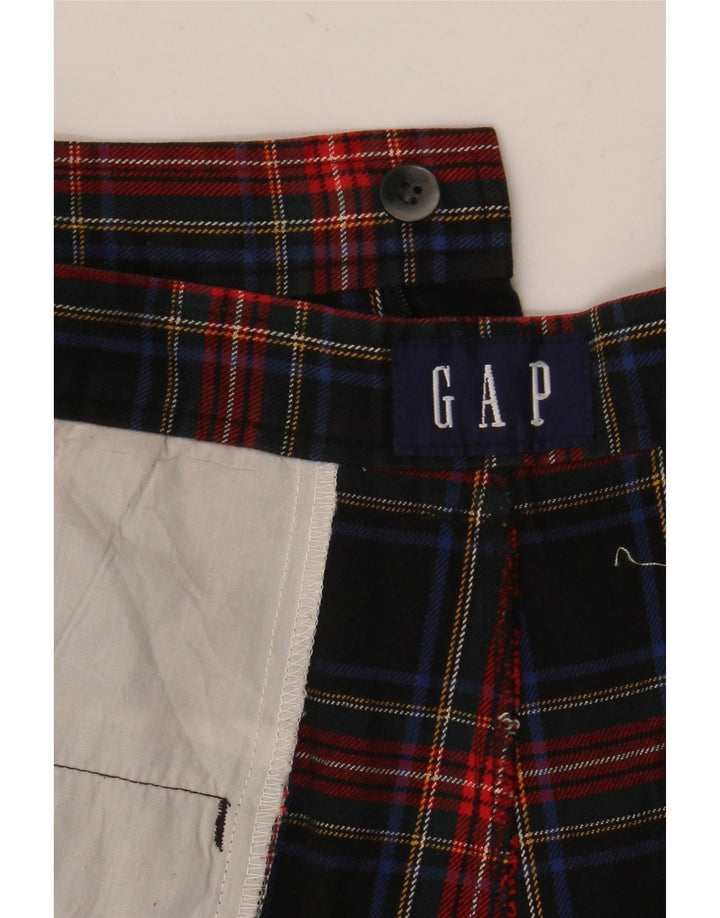 Gap Herren Pegged Chino Shorts W30 Medium Black Check