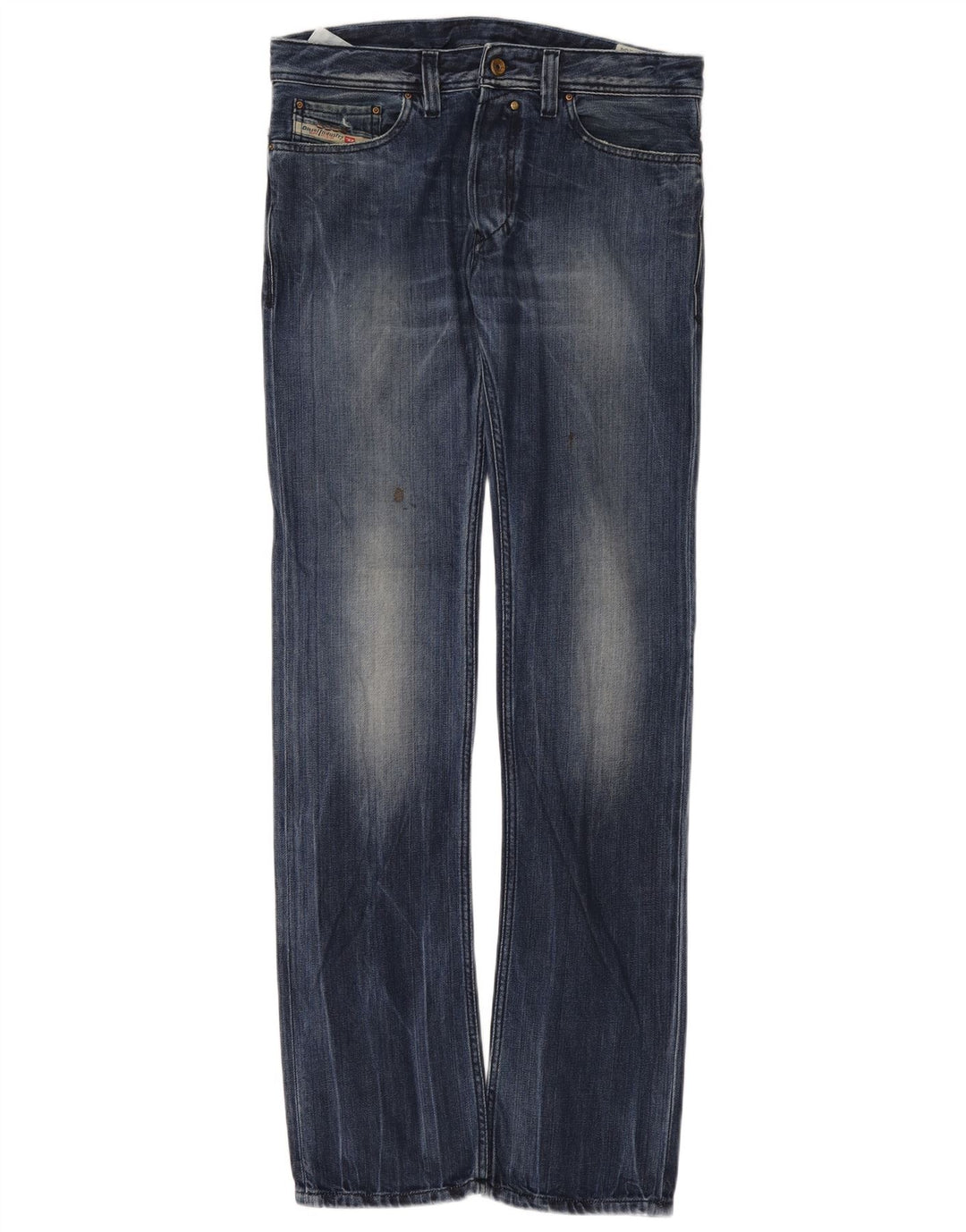Diesel Herren Safado Straight Jeans W30 L34 Blaue Baumwolle