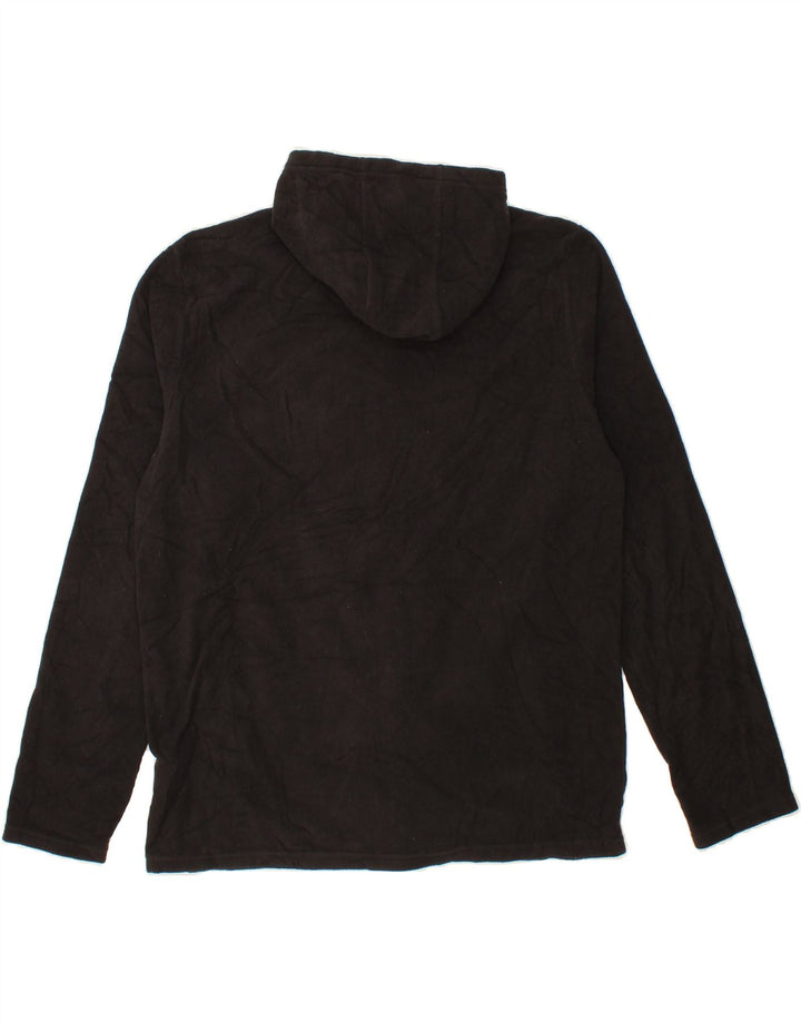 MOUNTAIN WAREHOUSE Mens Zip Hoodie Sweater Large Black Polyester Vintage Mountain Warehouse and Second-Hand Mountain Warehouse from Messina Hembry 