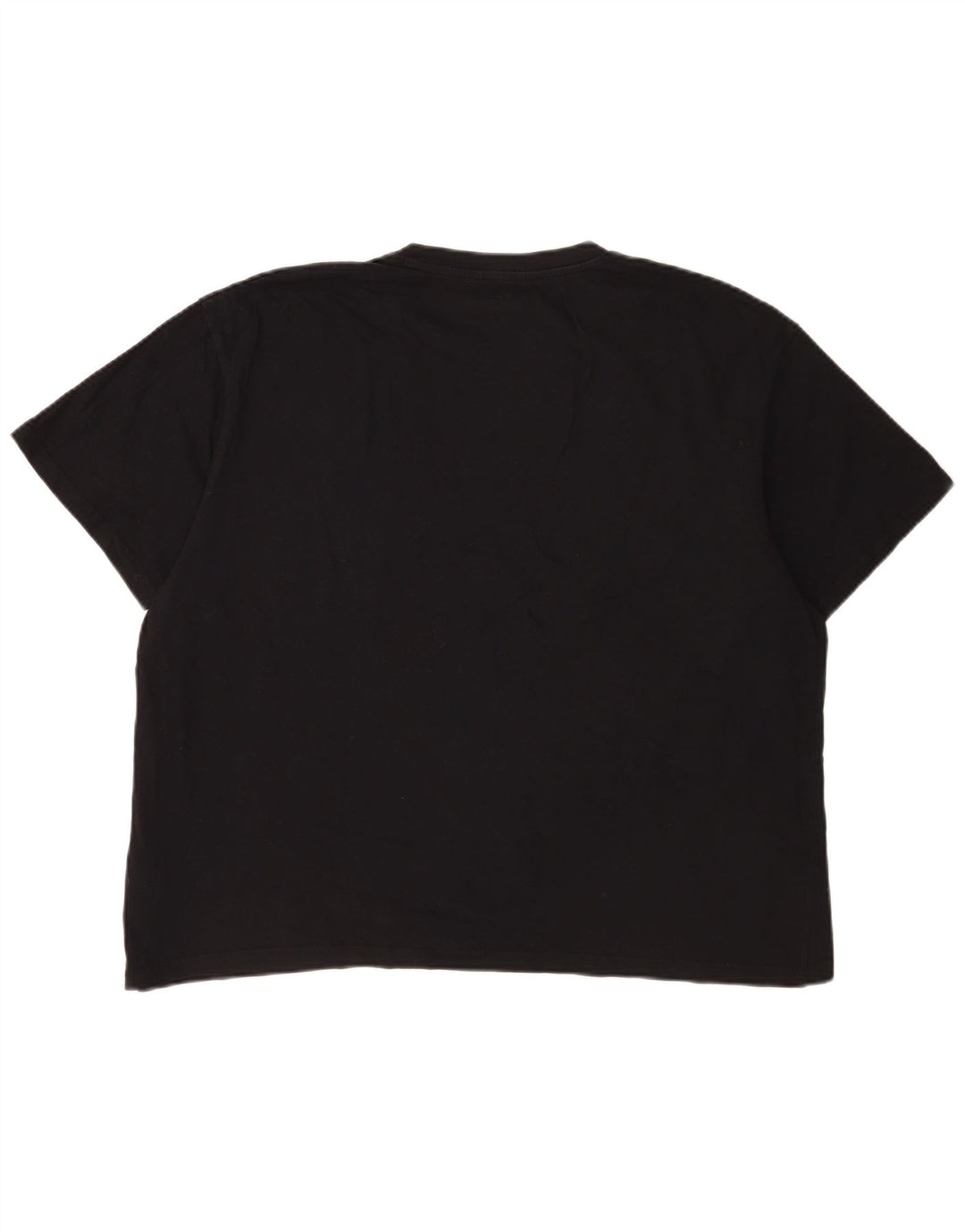 Wrangler Herren T-Shirt Top Large Schwarz Baumwolle