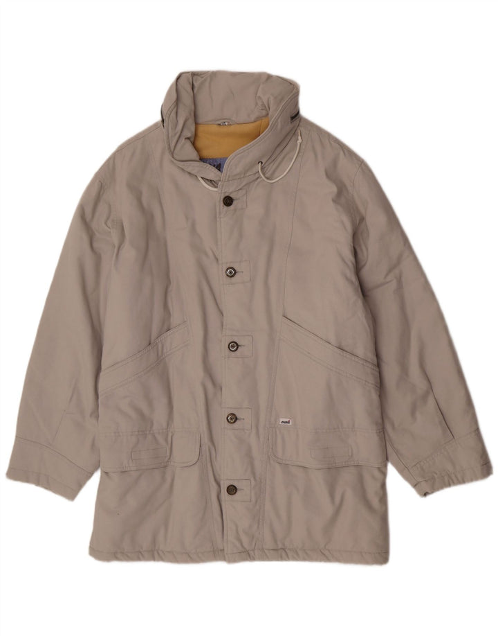 C&A Herren-Windjacke mit Kapuze, lockere Passform, EU 48, mittelbeige, klassisch