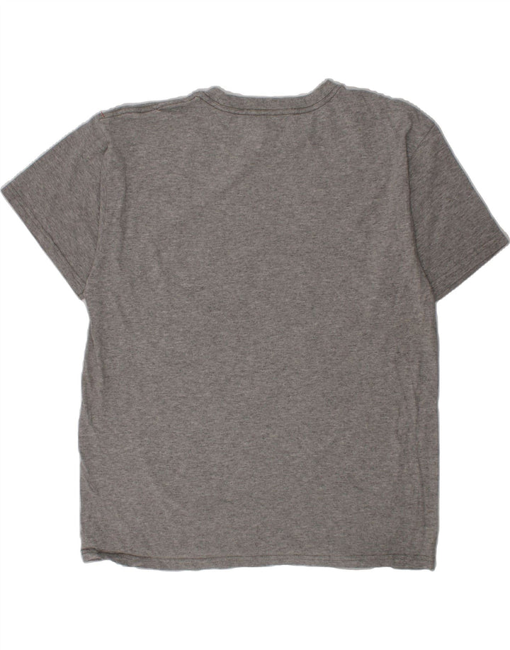 ADIDAS Boys Graphic T-Shirt Top 13-14 Years Large Grey Vintage Adidas and Second-Hand Adidas from Messina Hembry 