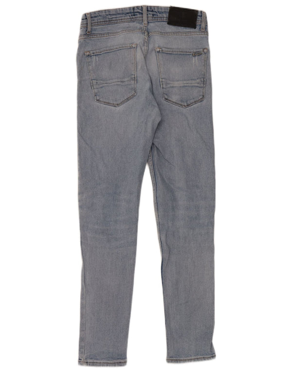 Champion Herren Distressed Skinny Jeans W30 L30 Blau