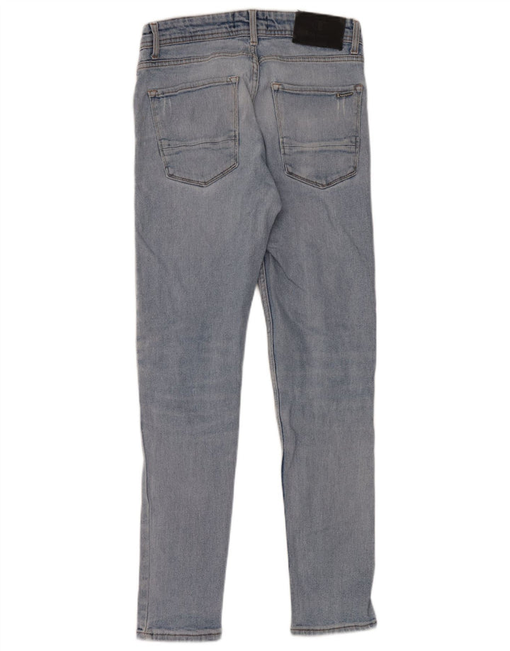 Champion Herren Distressed Skinny Jeans W30 L30 Blau