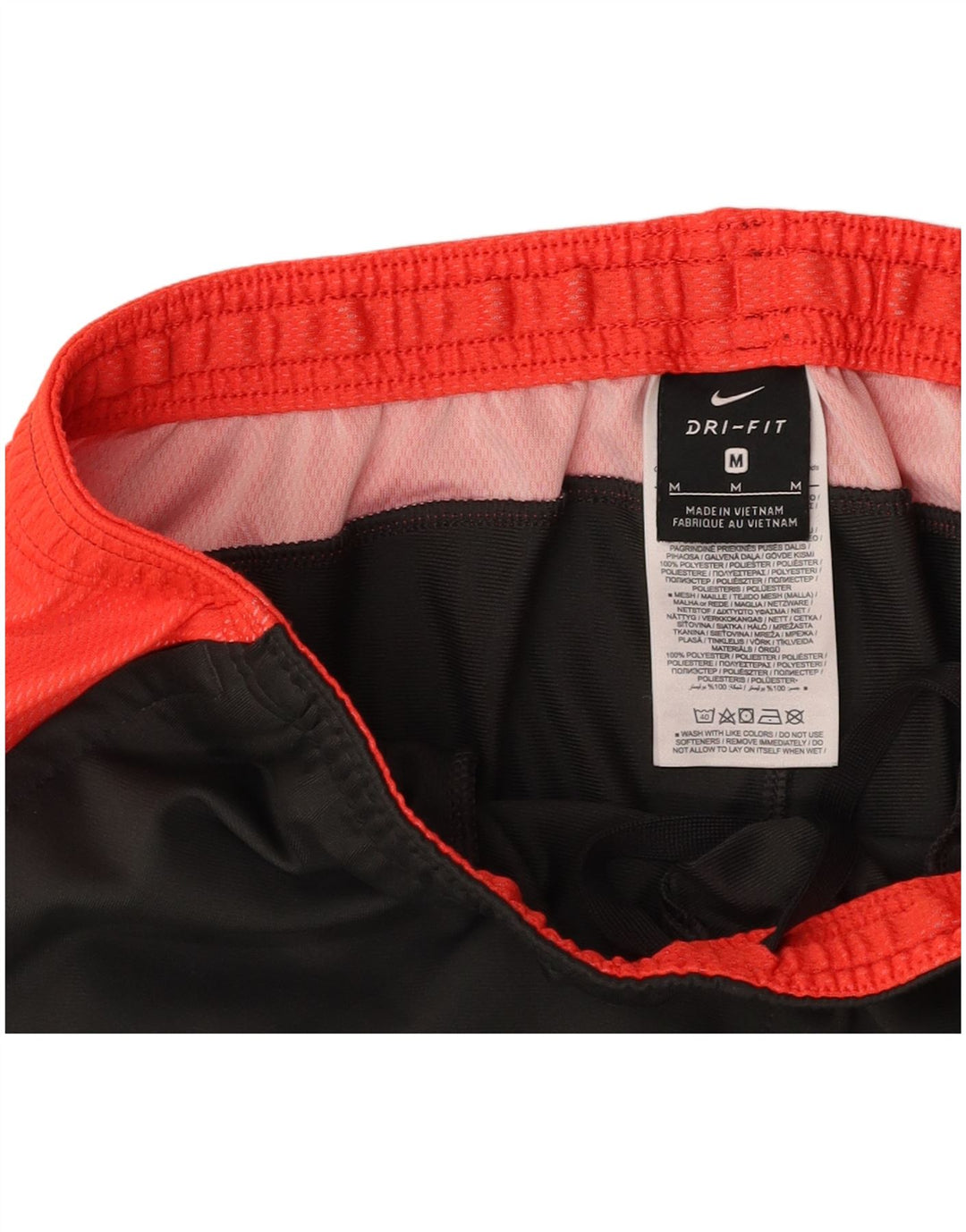 NIKE Herren Dri Fit Trainingshose Mittelgraues Colourblock-Polyester