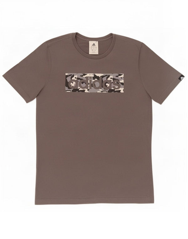 Adidas Jungen Graphic T-Shirt Top 13–14 Jahre graue Baumwolle