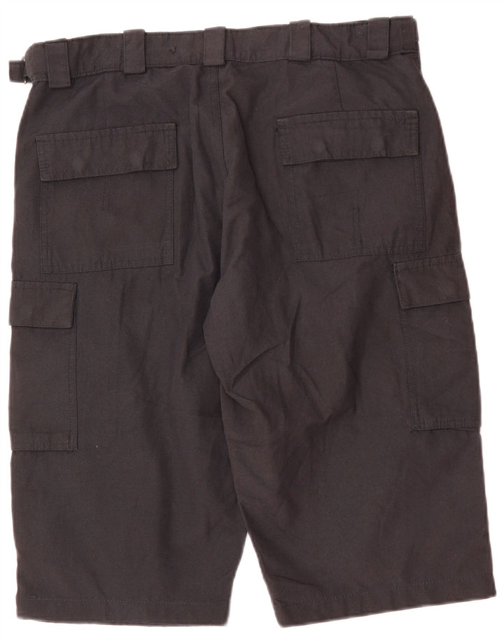 VINTAGE Herren Cargo Shorts W36 Large Marineblau