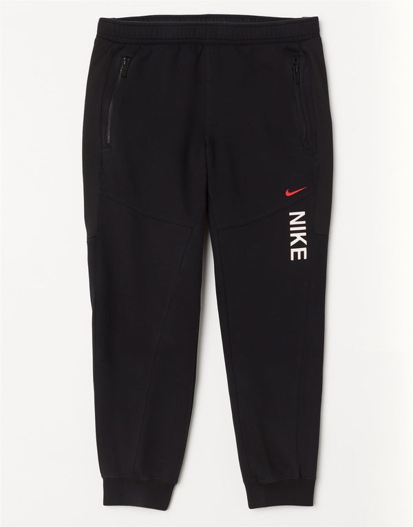 Nike Herren-Trainingshose mit Grafik, mittelschwarz, Baumwolle