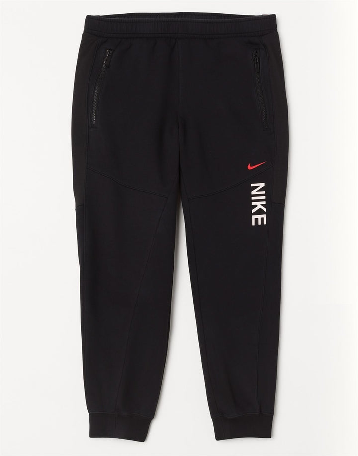 Nike Herren-Trainingshose mit Grafik, mittelschwarz, Baumwolle