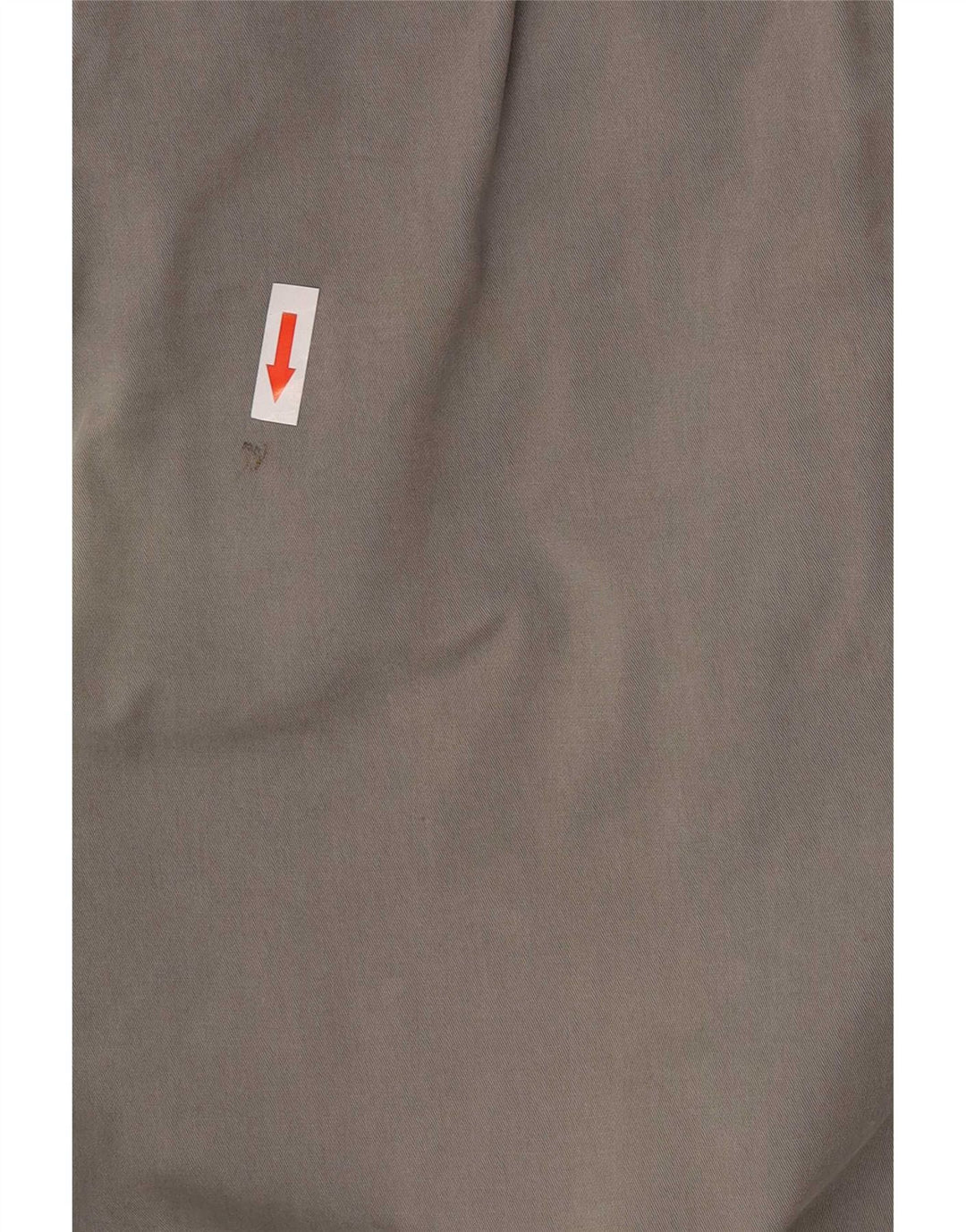 Gant Herren-Hose mit kurzem Schnitt, W38, L25, graue Baumwolle