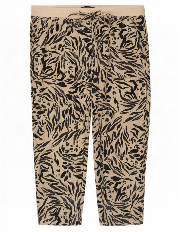 Marks & Spencer Damen Kurz geschnittene Hose UK 16 Large W36 L25 Beige