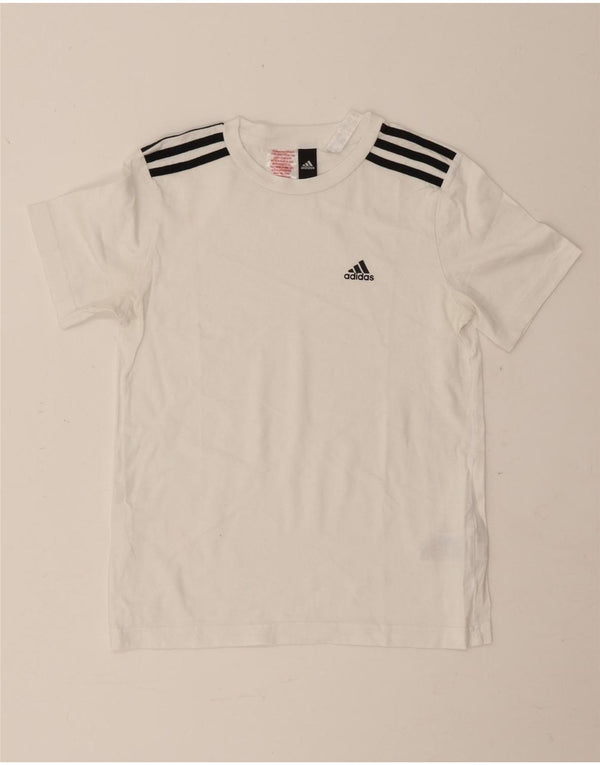 Adidas T-Shirt für Jungen, 11–12 Jahre, weiße Baumwolle