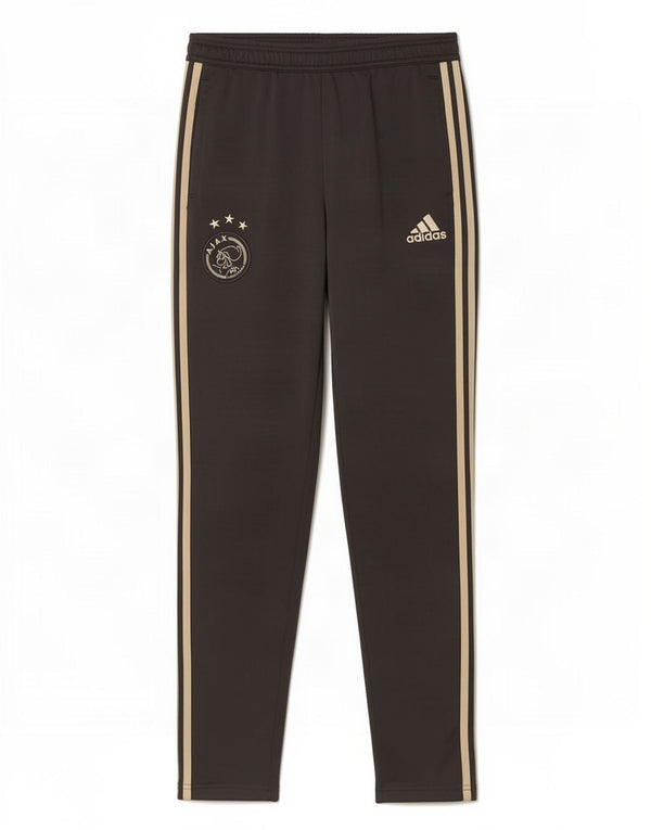 Adidas Mädchen Ajax Amsterdam Trainingshose 13–14 Jahre, schwarzes Polyester