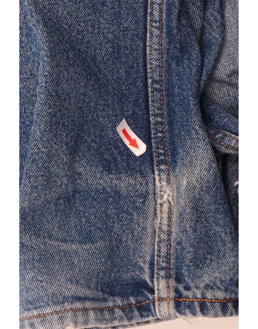 Levi's Herren 505 Regular Fit Straight Jeans W32 L32 Blaue Baumwolle