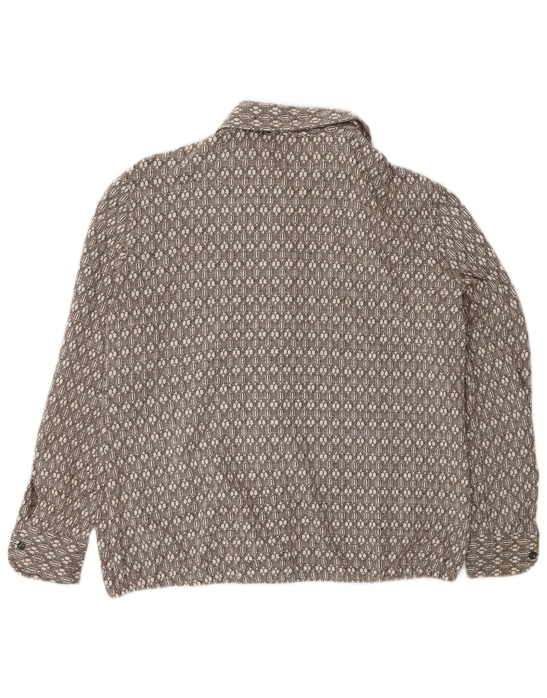 Camber Damen Flanellhemd UK 16 Large Braun Geometrisch