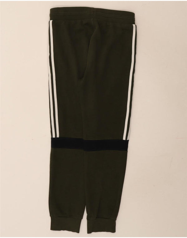 Adidas Jungen Trainingshose Jogger 13-14 Jahre Khaki Baumwolle