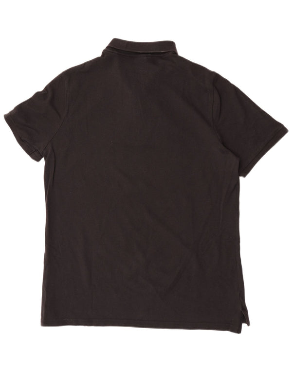 Nike Herren Poloshirt 2XL Schwarz Baumwolle