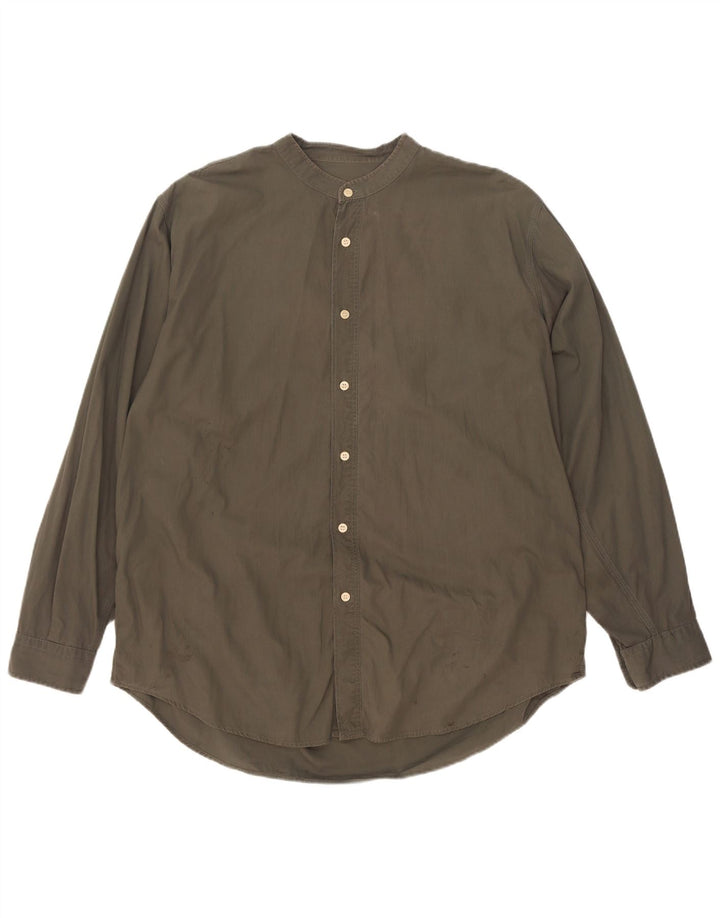 Rifle Herrenhemd XL Khaki Baumwolle