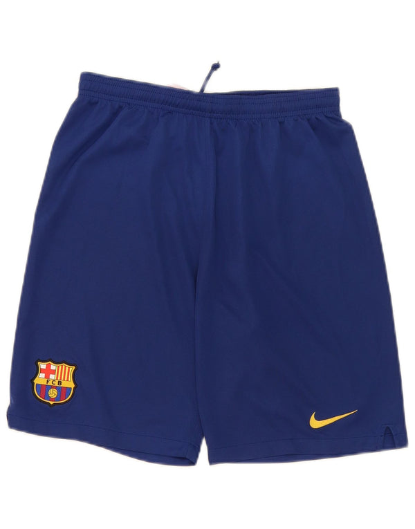 Nike Jungen Barcelona Sport Shorts 13–14 Jahre XL Blau Polyester