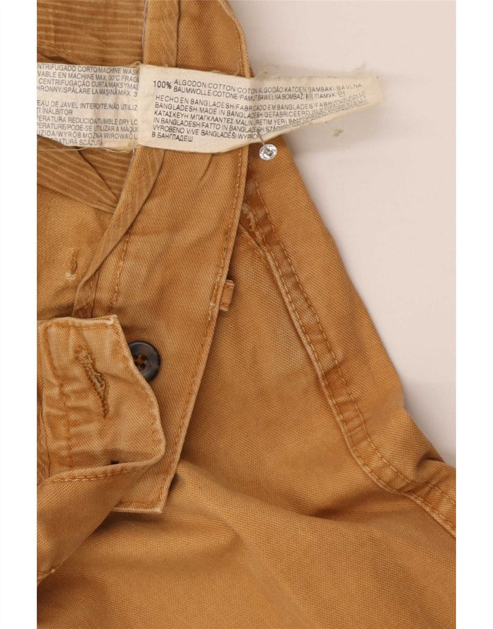 Pull & Bear Slim Chino-Hose für Herren, EU 44, Größe L, W34, L32, Beige, Baumwolle