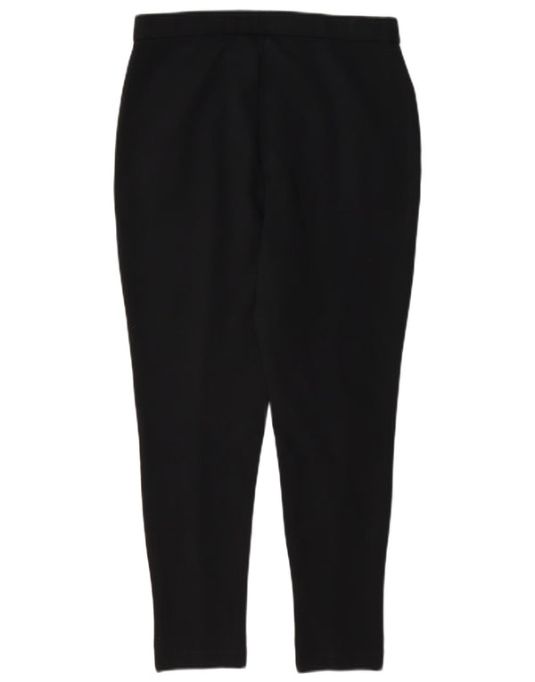 Marks & Spencer Damen Slim Casual Hose UK 10 Small W27 L24 Schwarz