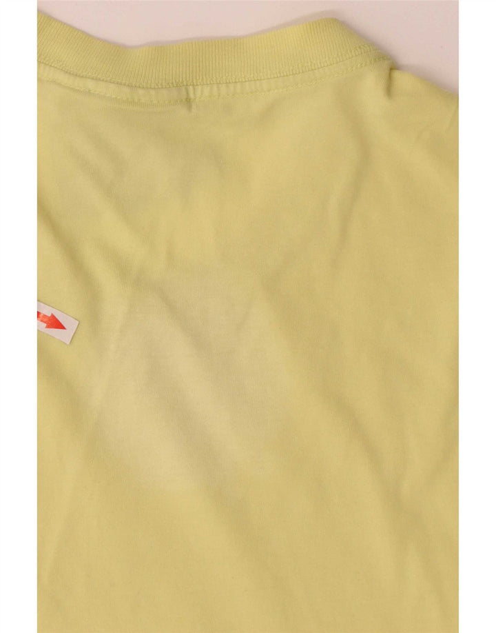 Adidas Herren T-Shirt Top Small Gelb