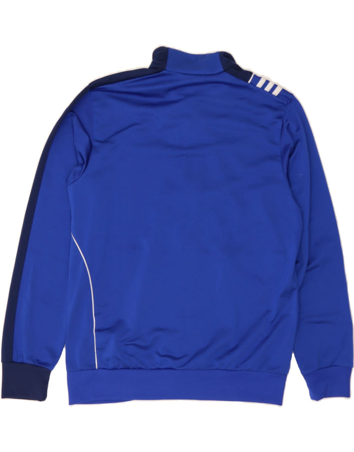 ADIDAS Mens Tracksuit Top Jacket UK 40/42 Medium Blue Colourblock Vintage Adidas and Second-Hand Adidas from Messina Hembry 