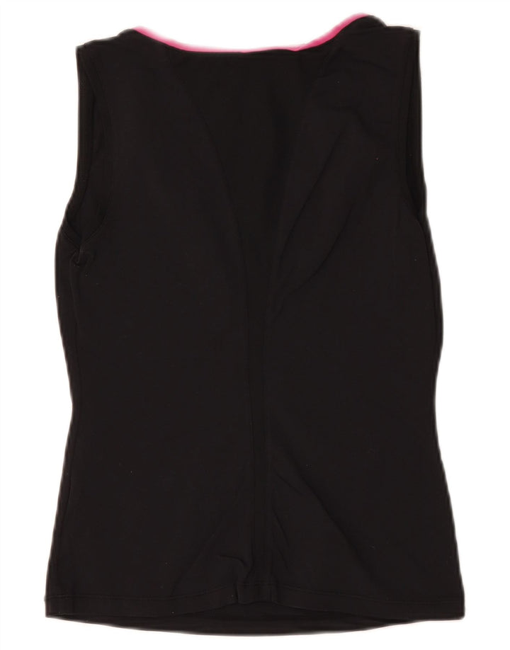 Nike Damen Graphic Vest Top UK 6/8 XS Schwarz