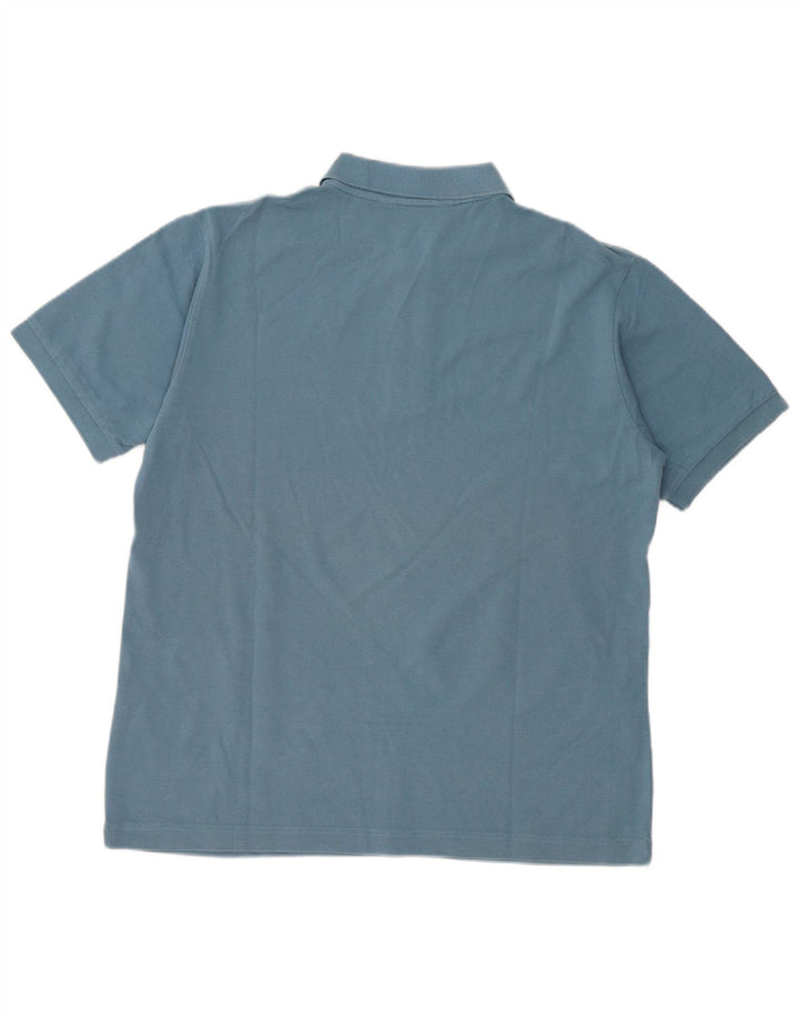 Kappa Herren-Poloshirt, große blaue Baumwolle